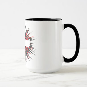 TAZA CRUZ DE LA ESTRELLA BLANCA