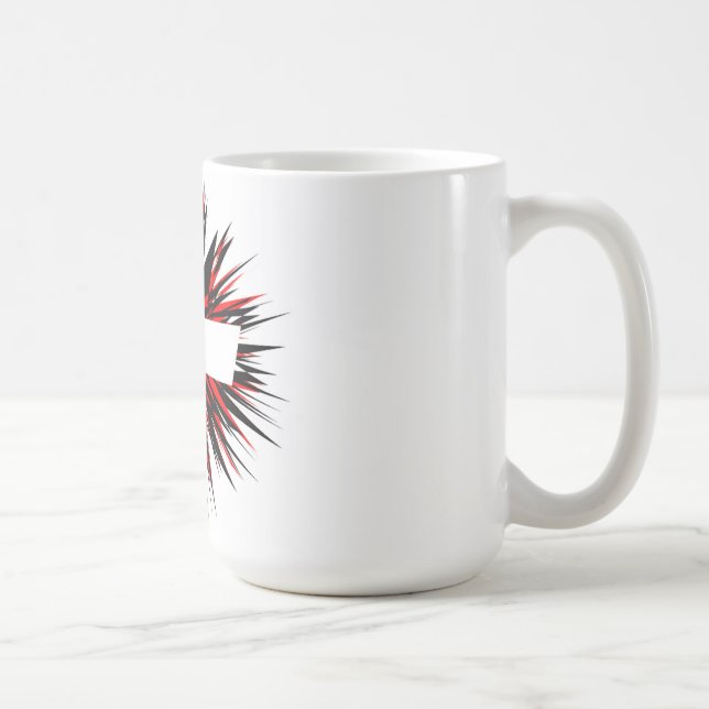 TAZA CRUZ DE LA ESTRELLA BLANCA (Derecha)