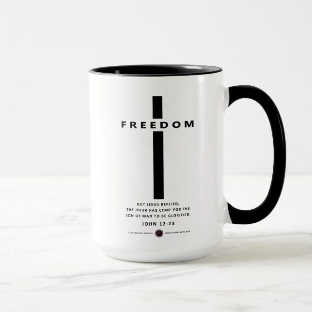 Taza Cruz de libertad (Derecha)
