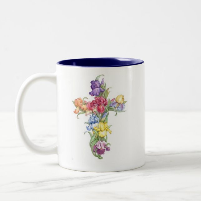Taza cruzada - iris (Izquierda)