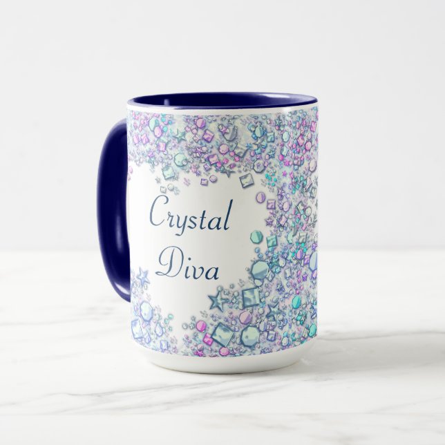 Taza Crystal Diva (Anverso izquierdo)