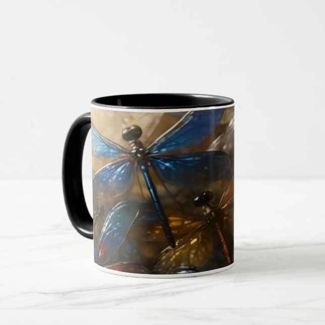 Taza Crystal Dragonflies (Anverso izquierdo)