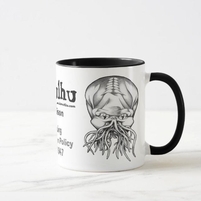 Taza Cthulhu: Enlace de la Cia (Derecha)