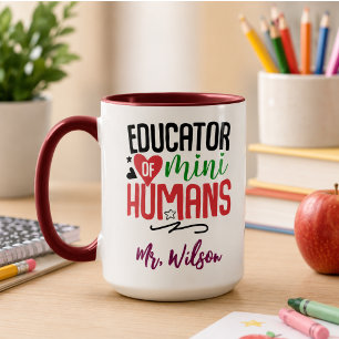 Taza Cuaderno del Educador de Pequeños Humanos – Profes