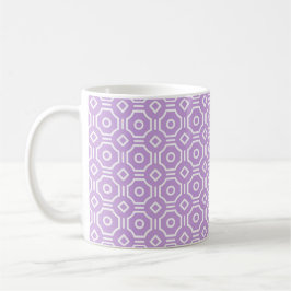 Taza Cuadrada Octagonal Morada