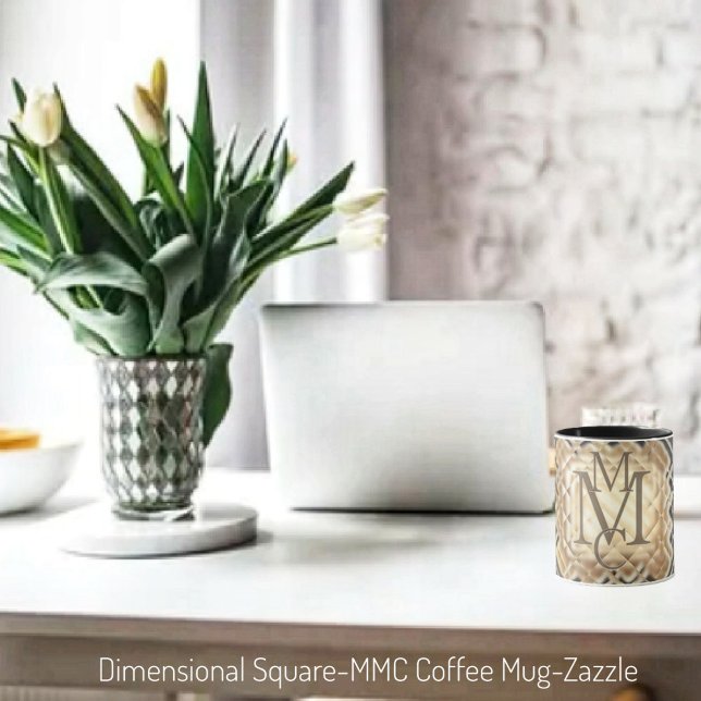 Taza Cuadrado dimensional-MMC (Subido por el creador)
