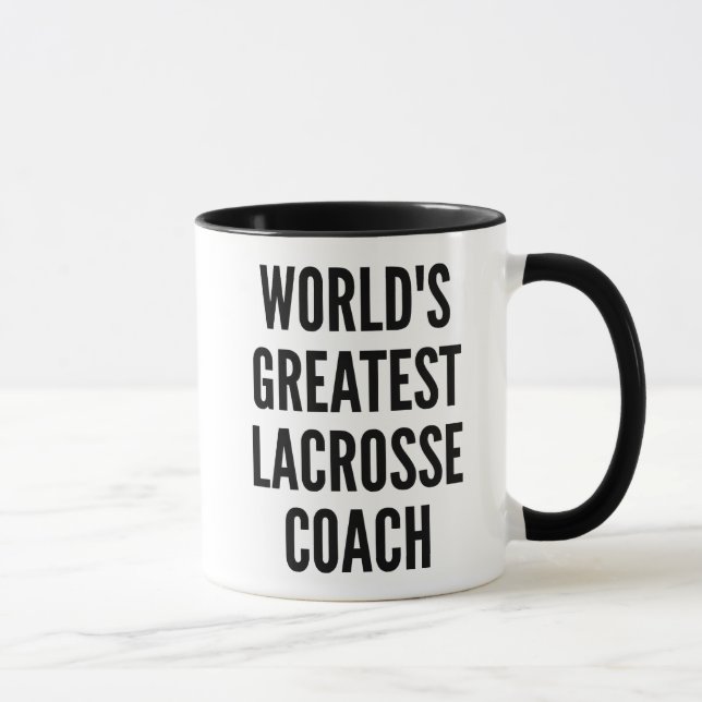 Taza Cuadrador de Lacrosse más grande del mundo (Derecha)