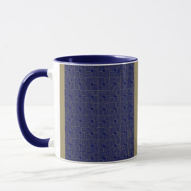 Taza Cuadrados azules (Izquierda)