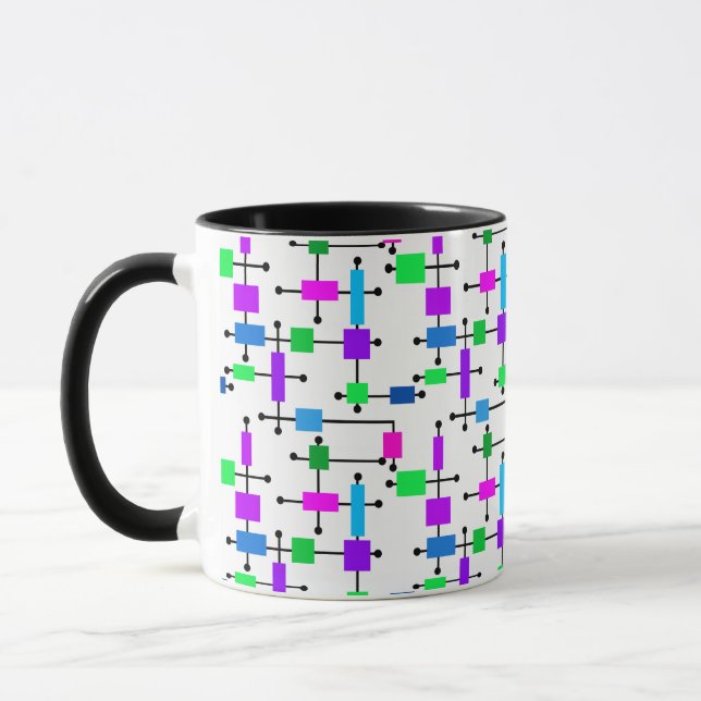 Taza Cuadrícula de color de Guay (Izquierda)