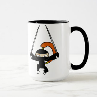Taza Cuadro 4 de Ninja del jengibre