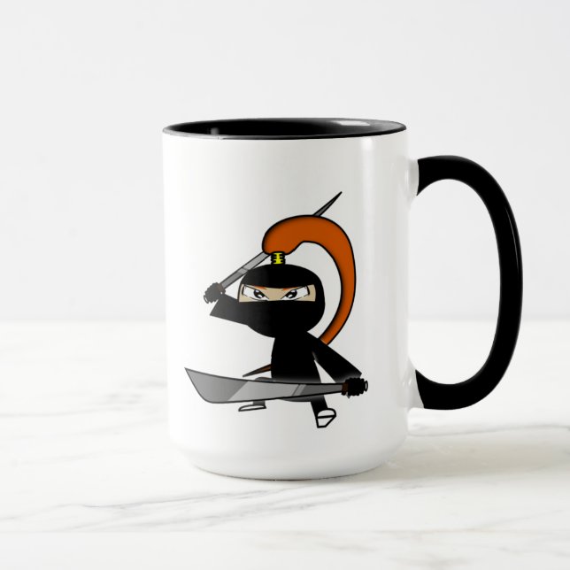 Taza Cuadro 5 de Ninja del jengibre (Derecha)