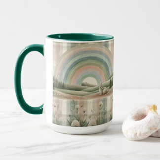 Taza Cuadro de Arcoíris