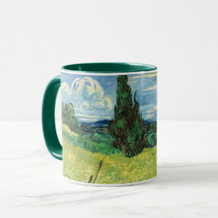 Taza Cuadro de Vincent van Gogh, Campo Verde,