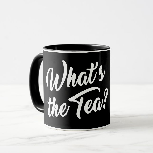 TAZA ¿CUÁL ES EL TÉ? (Anverso izquierdo)