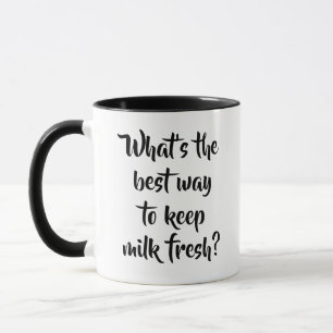 Taza ¿Cuál es la Mejor Manera de Mantener la Leche Fres