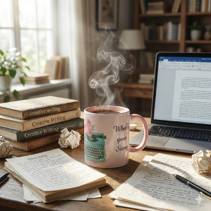 Taza ¿Cuál es tu historia? Narrador de historias con má