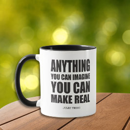 Taza Cualquier Cosa Que Imaginen Cita