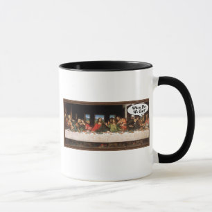 Taza ¿Cuándo Comemos? - Divertida Cena de Navidad de la