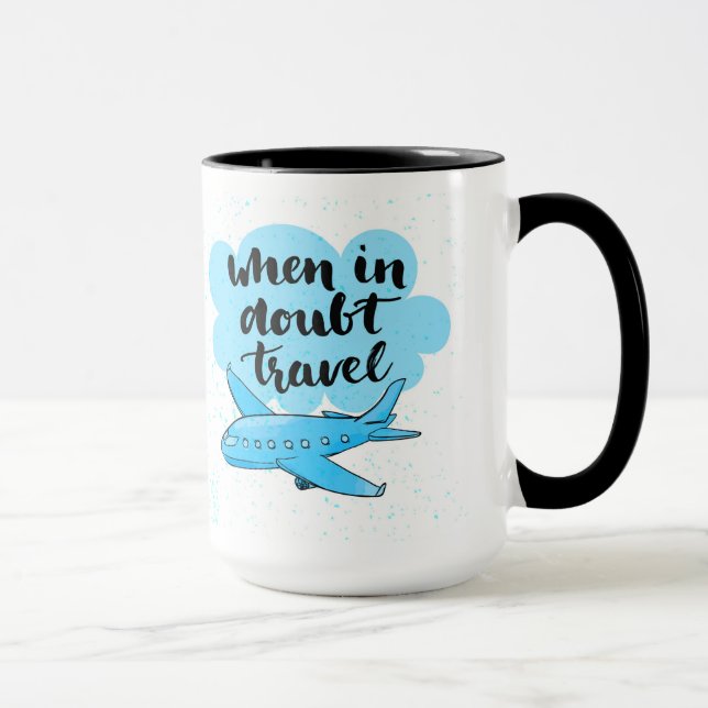Taza Cuando en viaje de la duda (Derecha)