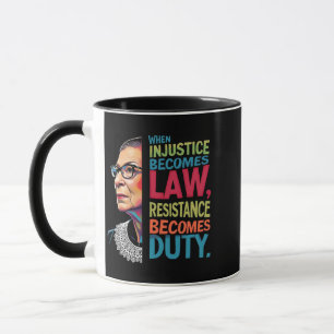 Taza Cuando la injusticia se convierte en deber, la res