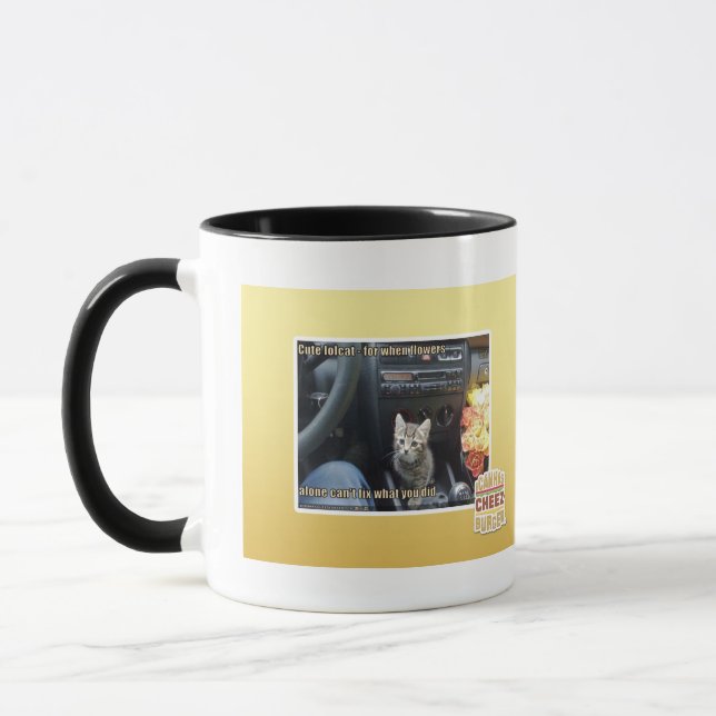 Taza Cuando las flores no son bastantes (Izquierda)
