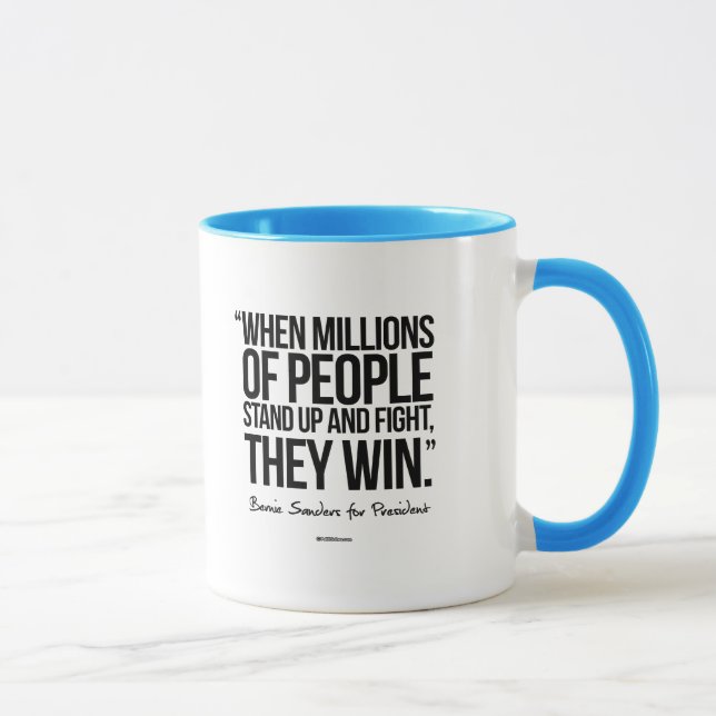 Taza Cuando millones de gente se levantan (Derecha)