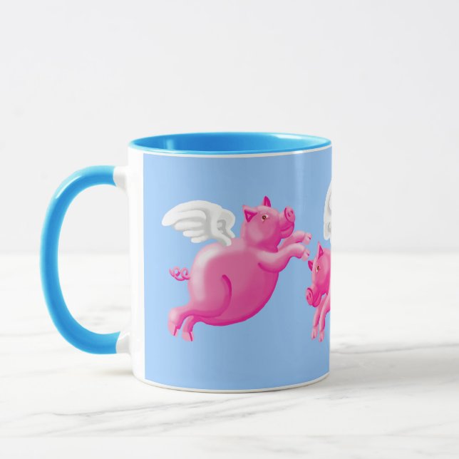 Taza Cuando vuelan los cerdos (Izquierda)