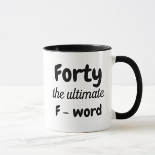 Taza Cuarenta Y Cuatro Palabras