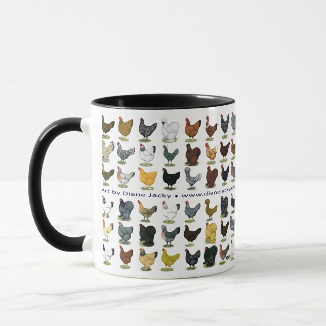Taza Cuarenta y ocho promos de la gallina (Izquierda)