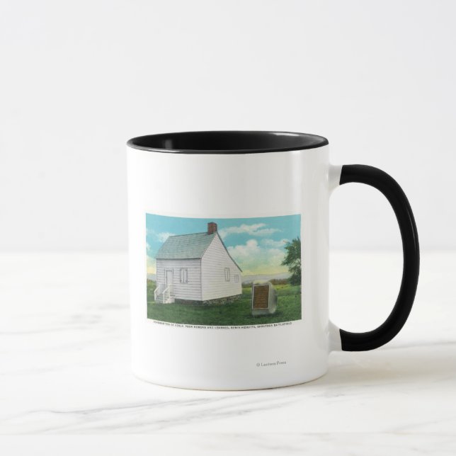 Taza Cuartel General Poor-Morgan y Learned (Derecha)