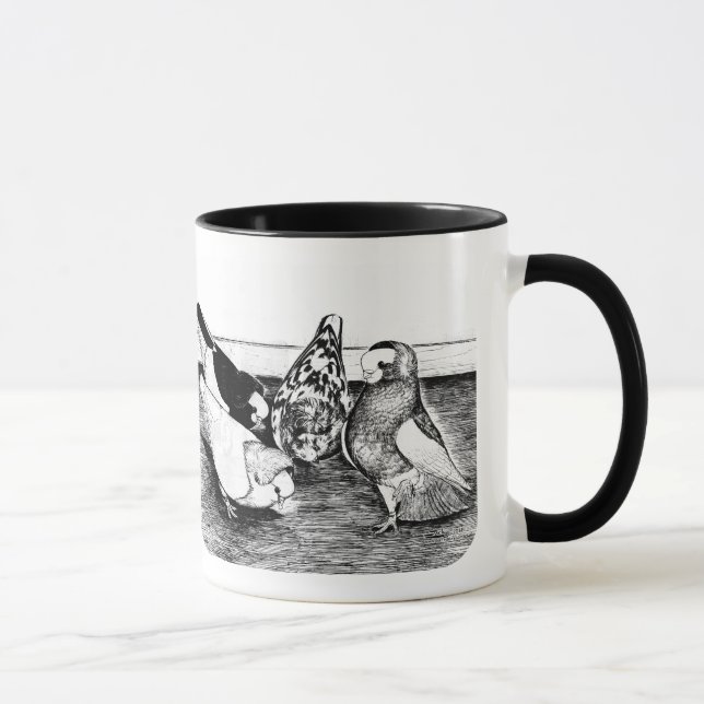 Taza Cuarteto de pichón de Komorner Tumbler (Derecha)