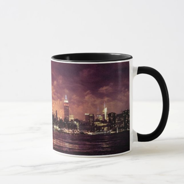 Taza Cuarto de los fuegos artificiales de julio detrás (Derecha)