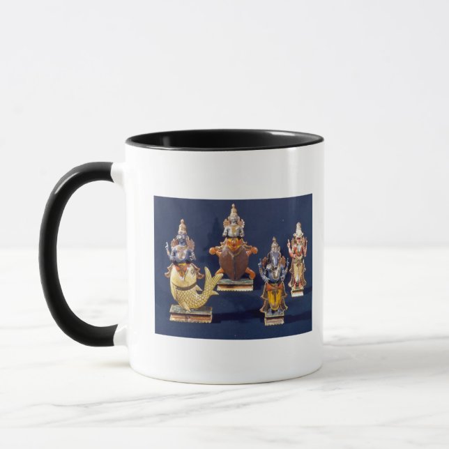 Taza Cuatro de las encarnaciones de Vishnu (Izquierda)