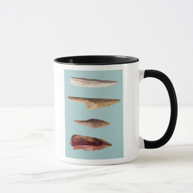 Taza Cuatro herramientas del pedernal (Derecha)