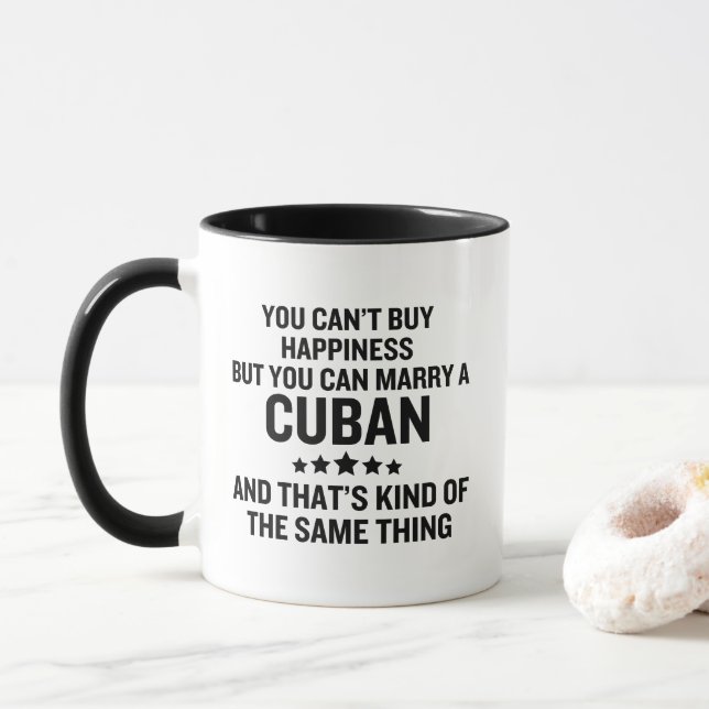 Taza Cubano (Con donut)