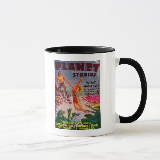 Taza Cubierta 8 de la revista Planet Stories (Derecha)