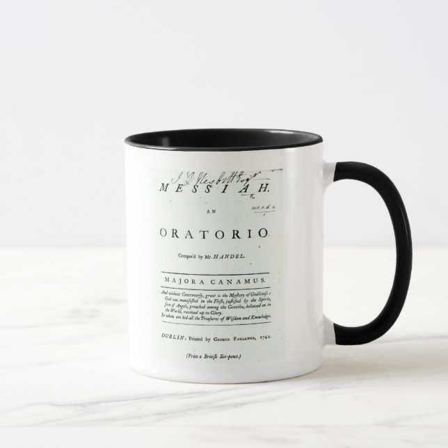 Taza Cubierta de la partitura (Derecha)