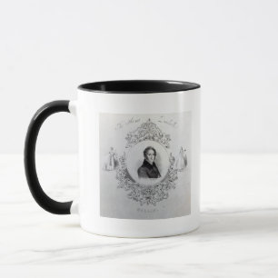 Taza Cubierta de la partitura para una contradanza