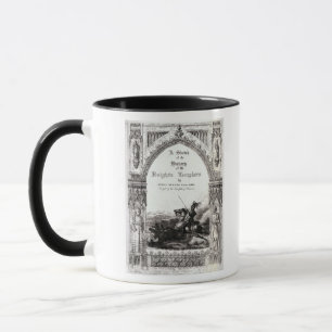 Taza Cubierta 'de un bosquejo de la historia los