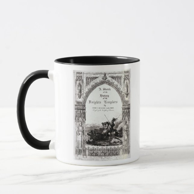 Taza Cubierta 'de un bosquejo de la historia los (Izquierda)
