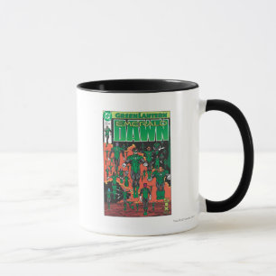 Taza Cubierta esmeralda del amanecer