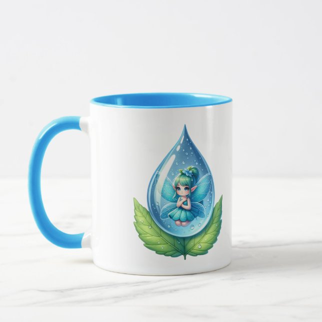 Taza Cubos de hadas de agua (Izquierda)
