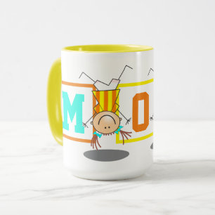 Taza Cuchillo de la figura del palo