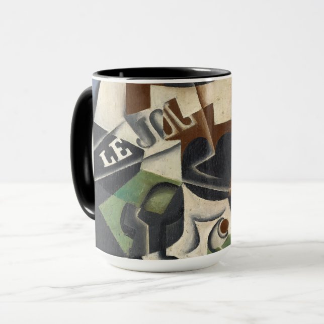 Taza Cuenco de fruta, Pipe y Journal, 1917 (Anverso izquierdo)