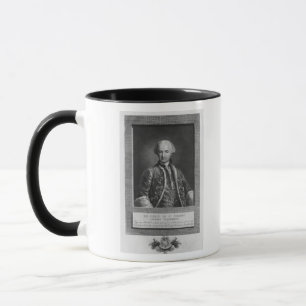 Taza Cuenta de St Germain, alquimista famoso, 1783