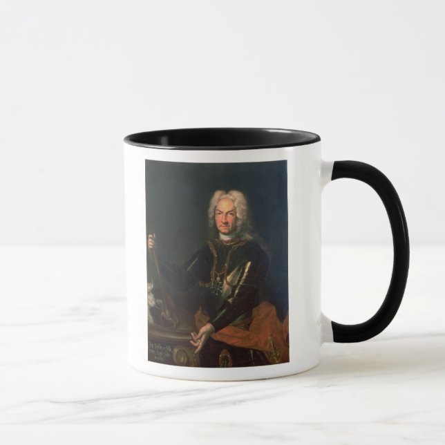 Taza Cuenta Guidobald von Starhemberg de Marshall del (Derecha)