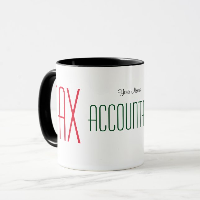 TAZA "CUENTA TRIBUTARIA" (Anverso izquierdo)