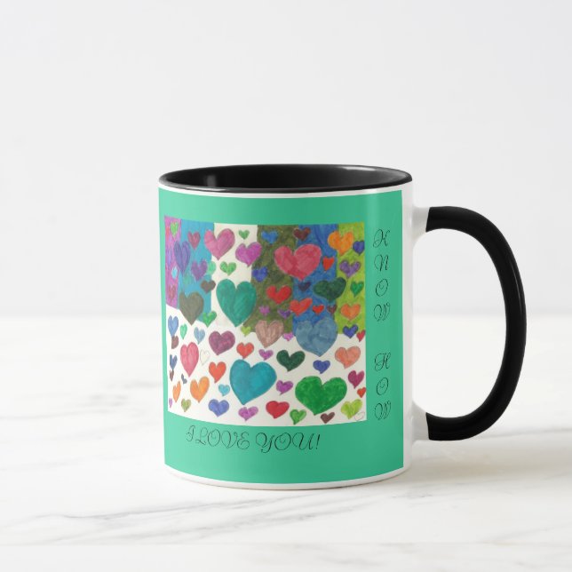 TAZA CUENTE LOS CORAZONES… (Derecha)
