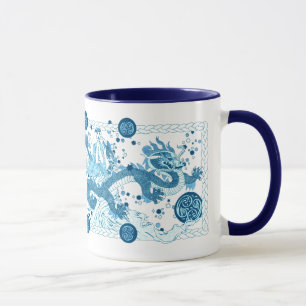Taza Cuento celestial del dragón