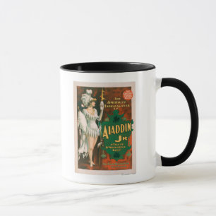 Taza Cuento del Jr. de Aladdin de un teatro maravilloso
